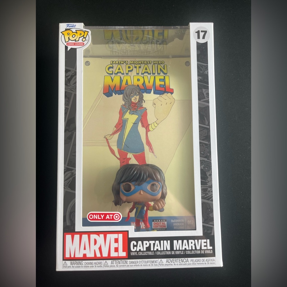 Funko Pop! Comic Covers Captain Marvel 17 Target Exclusive